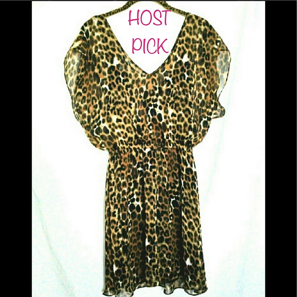 Express chiffon dress